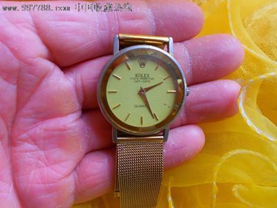 日本產勞力士石英表，價格80元？警惕收藏陷阱